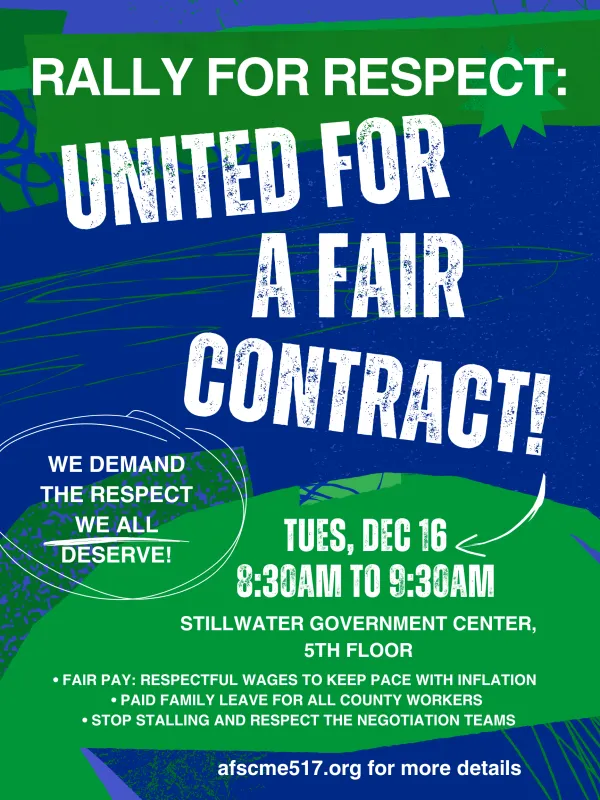 Rally For Respect: United For a Fair Contract
